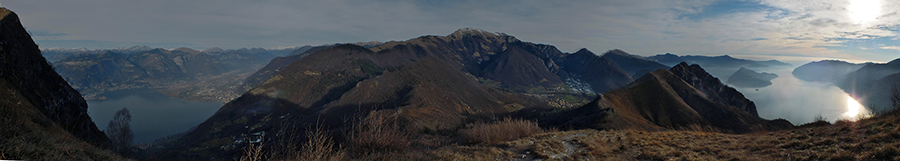 Di qua alto, di là basso Lago d'Iseo